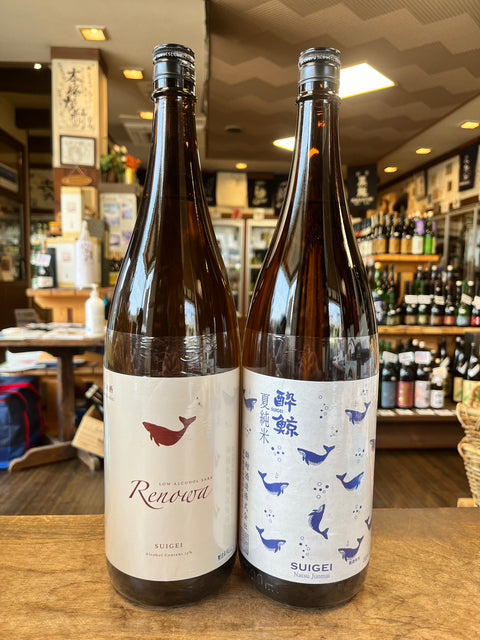 酔鯨の夏の純米酒が入荷しました。